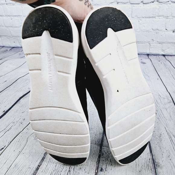 JOHNSTON & MURPHY | Emery zip leather slipon sneakers - Picture 8 of 11